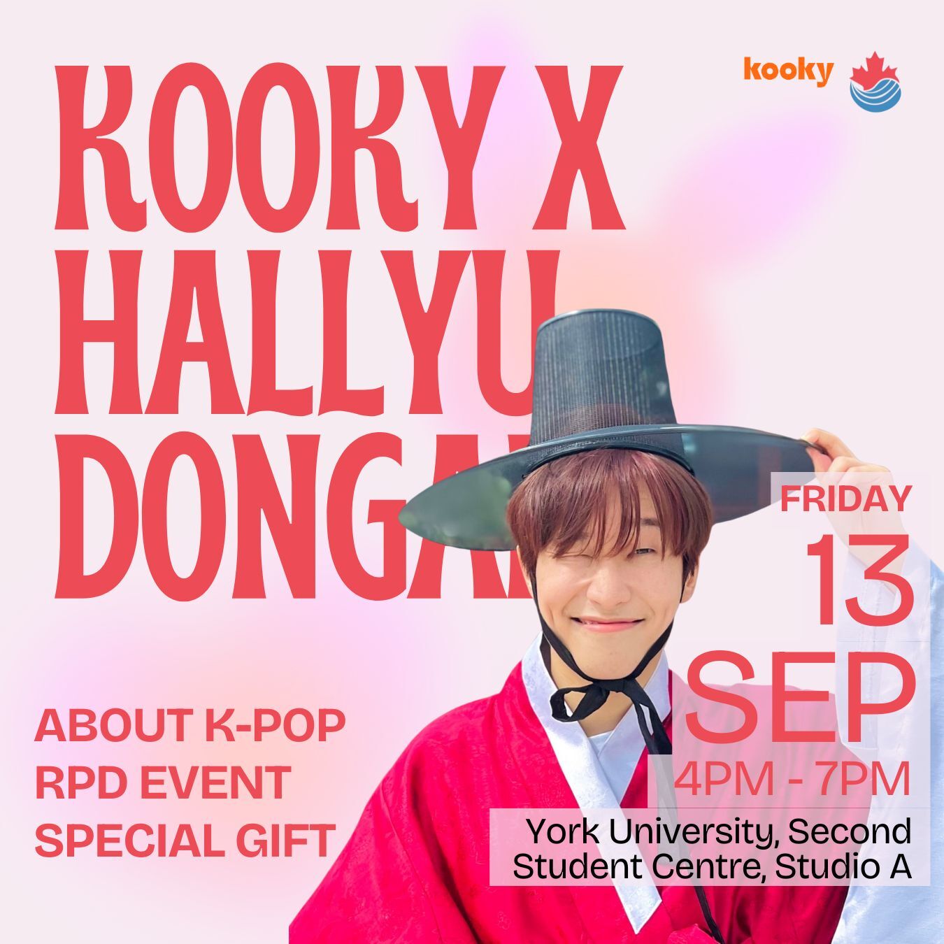 Kooky x york university hallyu dongari